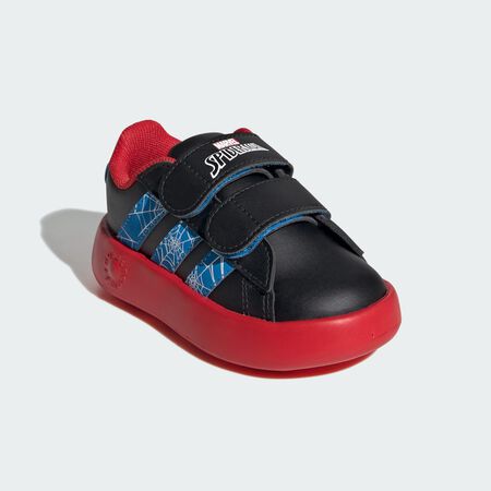ADIDAS ORIGINALS Chaussure adidas x Marvel Spider-Man Grand Court Enfants Core Black / Bright Blue / Pure Ruby BÉBÉ