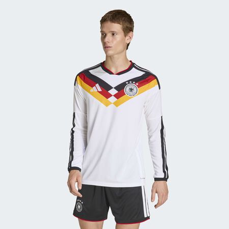 ADIDAS PERFORMANCE Germany 26 Home Long Sleeve Jersey White MEN