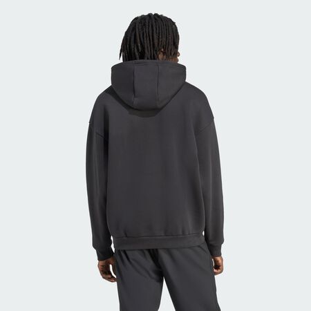 ADIDAS ORIGINALS Front Stripes Hoodie Black MEN