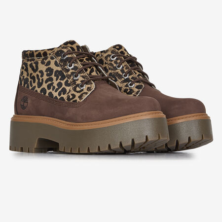 TIMBERLAND STONE STREET CHEETAH BEIGE/NOIR FEMME