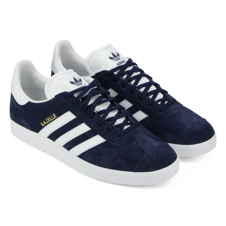 ADIDAS ORIGINALS gazelle GAZELLE MARINE/BLANC HOMME