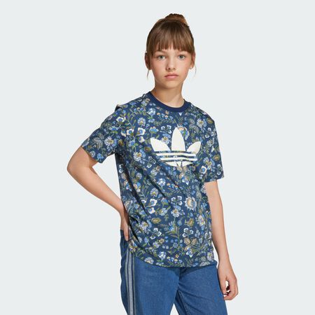 ADIDAS ORIGINALS T-shirt adidas Originals x Liberty London Enfants Night Indigo / Multicolor JUNIOR
