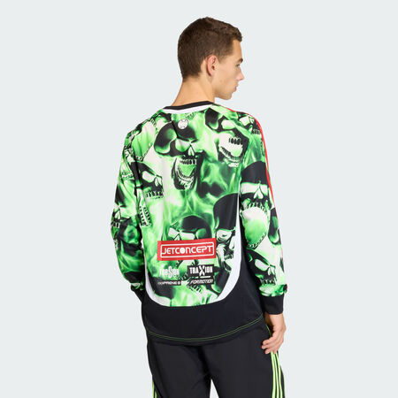 ADIDAS ORIGINALS MAILLOT IMPRIMÉ INTÉGRAL TEAMGEIST MOTO Green HOMME