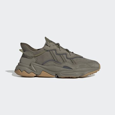 ADIDAS ORIGINALS OZWEEGO Shoes Grey / Legend Earth / Raw Khaki UNISEX