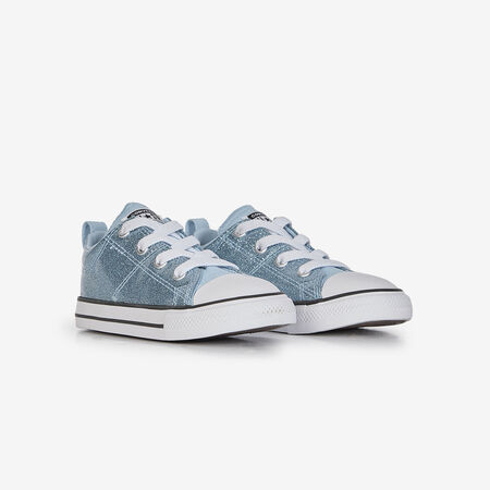 CONVERSE chuck taylor all star CHUCK TAYLOR ALL STAR OX EL GLITTER BLEU/BLANC BÉBÉ