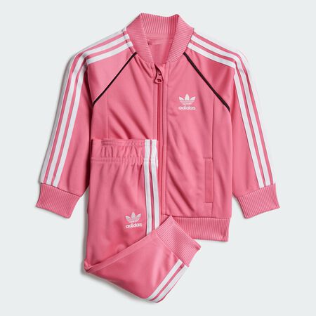 ADIDAS ORIGINALS Adicolor SST Track Suit Kids Pink Fusion / Pink Fusion / White BABIES