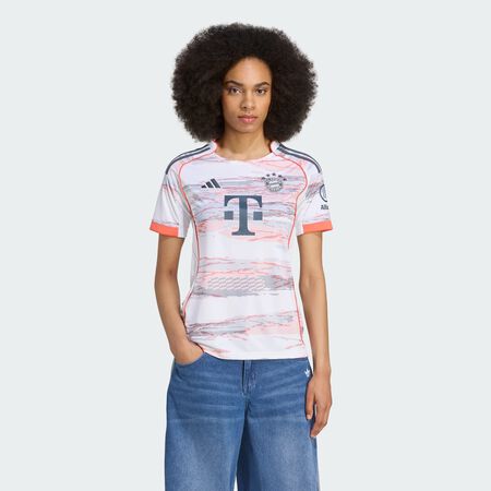 ADIDAS PERFORMANCE Maillot Extérieur FC Bayern 25/26 White FEMME