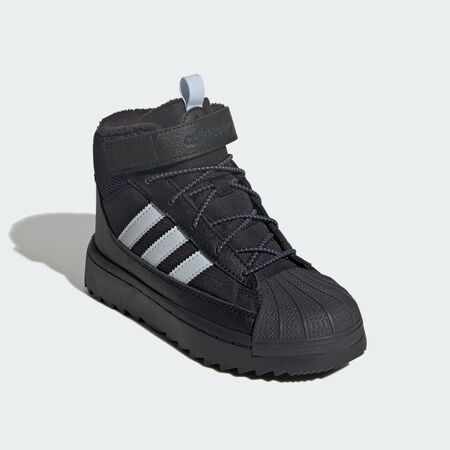 ADIDAS ORIGINALS Chaussure Superstar Winter Trek Enfants Core Black / Halo Blue / Carbon CADET