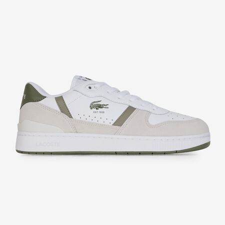 LACOSTE t-clip T-CLIP SET BLANC/KAKI HOMME
