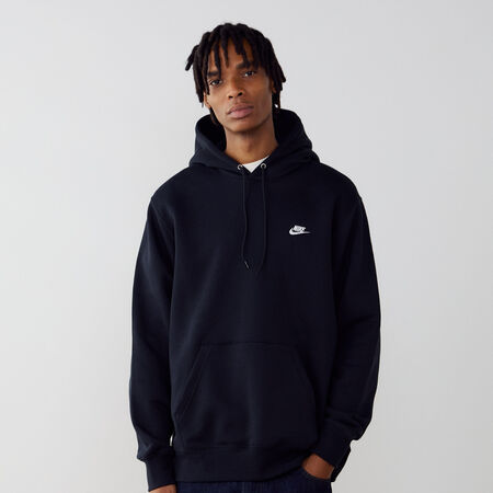 HOODIE CLUB SMALL LOGO : NOIR