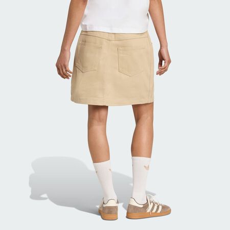 ADIDAS ORIGINALS Mini-jupe Firebird Utility Stone Khaki FEMME