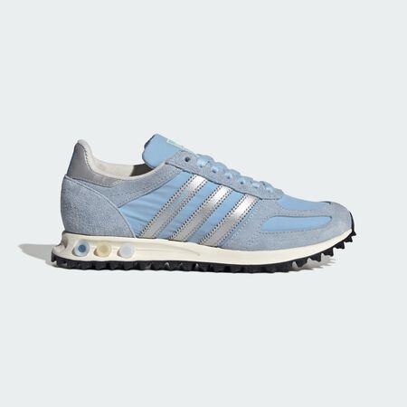 ADIDAS ORIGINALS LA TRAINER OG SHOES Clear Sky / Silver Metallic / Cream White WOMEN