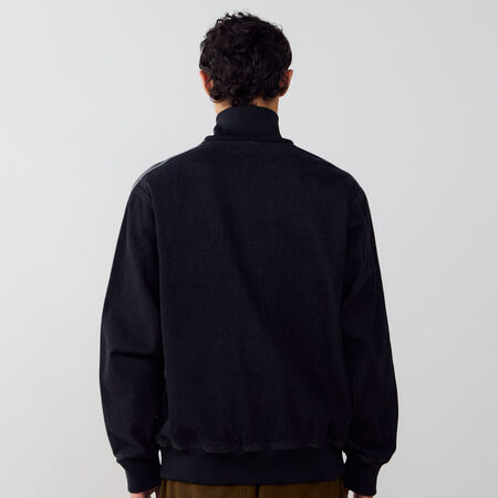 ADIDAS ORIGINALS JACKET FZ FIREBIRD DENIM NOIR HOMME