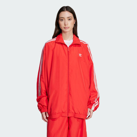 ADIDAS ORIGINALS Veste de survêtement oversize Adilenium Season 3 Better Scarlet FEMME