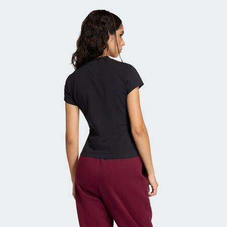 ADIDAS ORIGINALS T-SHIRT BABY ESSENTIALS Black FEMME