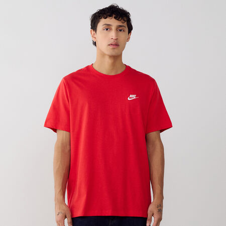 NIKE TEE SHIRT CLUB ROUGE HOMME
