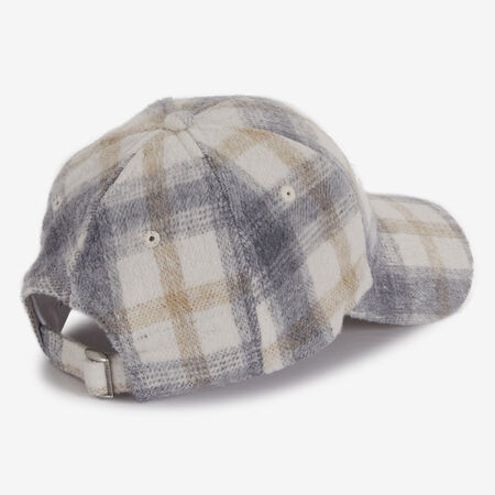 NEW ERA 9FORTY NY PLAID ECRU HOMME