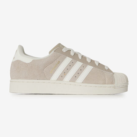 SUPERSTAR II SUEDE : BEIGE/BLANC