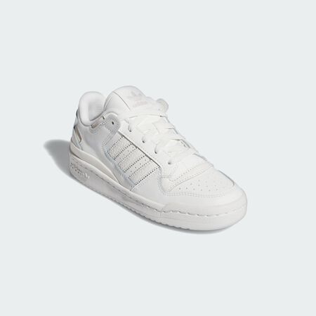 ADIDAS ORIGINALS Forum Low CL Shoes Core White / Cloud White / Grey One JUNIOR