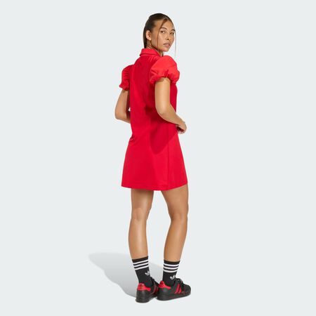 ADIDAS ORIGINALS ROBE À MANCHES BALLON Better Scarlet FEMME