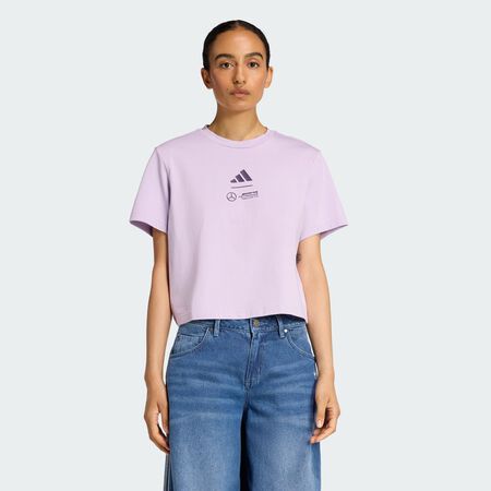ADIDAS PERFORMANCE MERCEDES - AMG PETRONAS FORMULA ONE TEAM POLO Powder Plum WOMEN