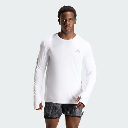 adi365 Running Essentials Longsleeve Top : White
