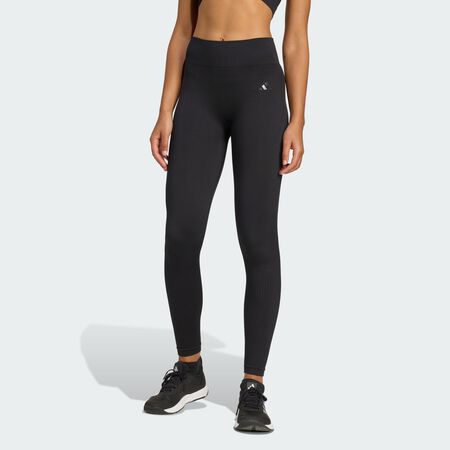 Legging d'entraînement maille long Essentials : Black