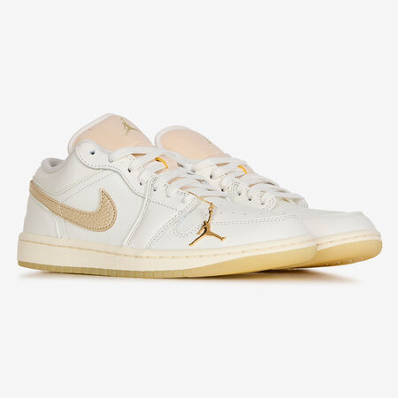 JORDAN air jordan 1 AIR JORDAN 1 LOW SHIMMER BLANC/OR FEMME