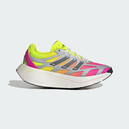 ADIDAS ORIGINALS Adizero Aruku Shoes Shock Pink / Solar Yellow / Shock Pink WOMEN