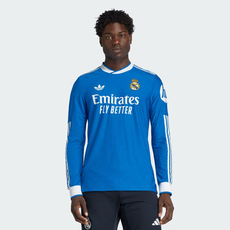 ADIDAS PERFORMANCE Maillot manches longues Third Real Madrid 25/26 Authentique Blue Bird HOMME