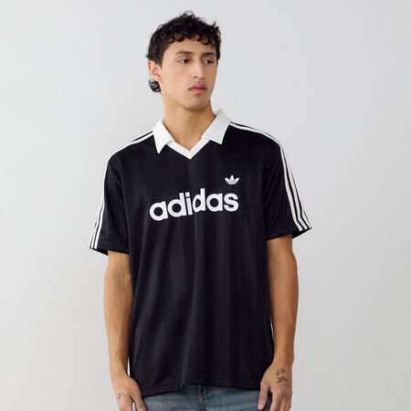 ADIDAS ORIGINALS JERSEY ARCHIVE COLAR NOIR HOMME