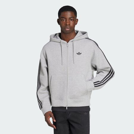ADIDAS ORIGINALS adidas Adicolor Spacer Oversized Hoodie Medium Grey Heather MEN
