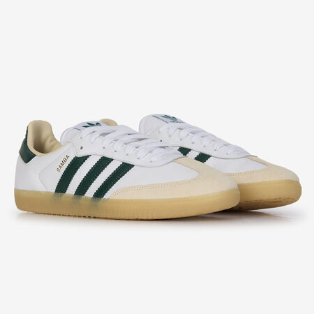 ADIDAS ORIGINALS samba SAMBA OG WHITE/GREEN MEN