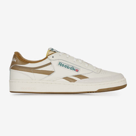 REEBOK club c CLUB C REVENGE SUEDE BLANC/MARRON HOMME