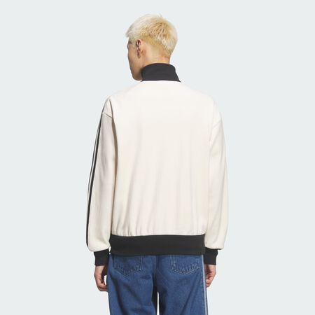 ADIDAS ORIGINALS VELOUR CLASSIC TRACK TOP Wonder White UNISEX