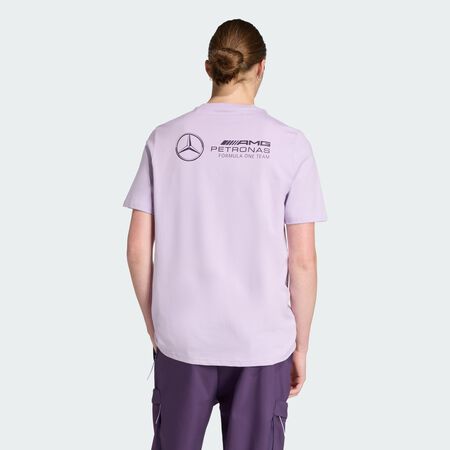 ADIDAS PERFORMANCE T-shirt graphique toile premium Mercedes - AMG Petronas Formula One Team Powder Plum HOMME