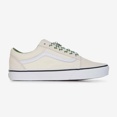 VANS old skool OLD SKOOL CHARMS BEIGE/BLANC FEMME