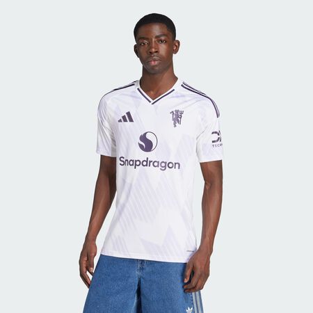 ADIDAS PERFORMANCE Maillot Extérieur Manchester United 25/26 White HOMME