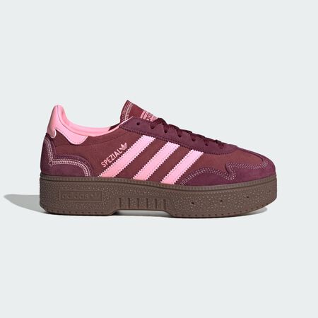 ADIDAS ORIGINALS HANDBALL SPEZIAL BOLD SHOES Pink Spark / Shadow Red / Pink Spark WOMEN