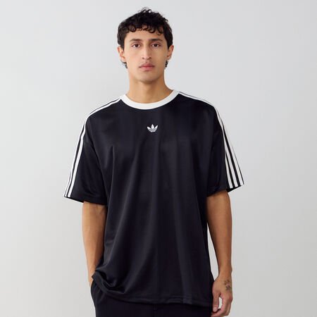 ADIDAS ORIGINALS JERSEY TREFOIL NOIR HOMME