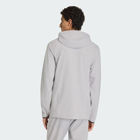 ADIDAS PERFORMANCE Coupe-vent zip intégral Algérie Tiro Tech Team Light Grey HOMME