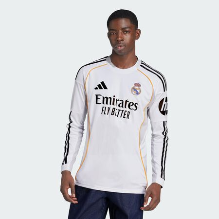 ADIDAS PERFORMANCE Maillot manches longues Domicile Real Madrid 25/26 White HOMME