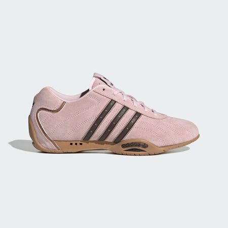 ADIDAS ORIGINALS Adiracer Lo Shoes Almost Pink / Dark Brown / Pink WOMEN