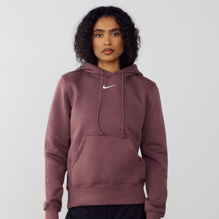 HOODIE CLUB CENTERED LOGO : MARRON