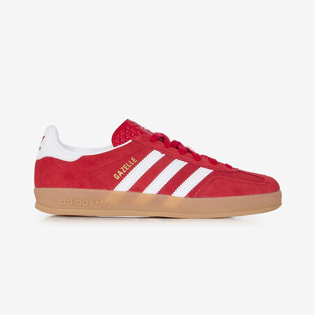 ADIDAS ORIGINALS gazelle GAZELLE INDOOR ROUGE/BLANC JUNIOR