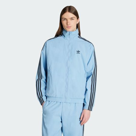Adicolor Woven Firebird Track Top : Ash Blue / Black