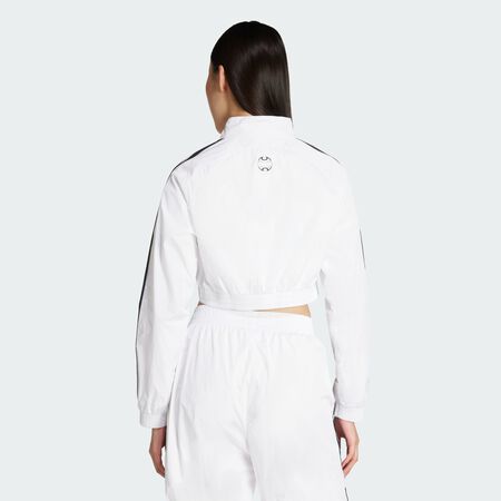 ADIDAS ORIGINALS Veste de survêtement courte Teamgeist Adicolor White FEMME