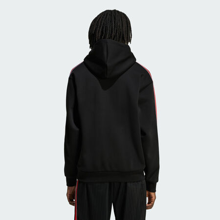 ADIDAS ORIGINALS TIPPED STRIPES HOODIE Black MEN