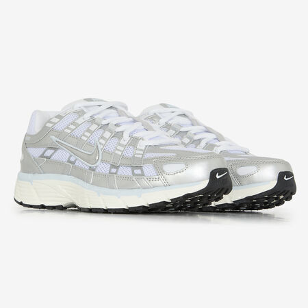 NIKE p-6000 P-6000 ARGENT/BLEU FEMME