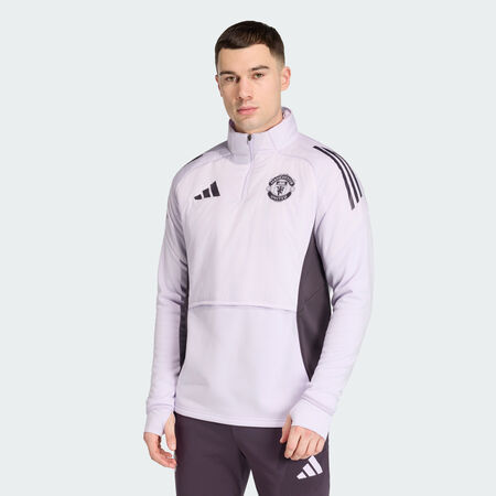 ADIDAS PERFORMANCE Haut hiver Manchester United Tiro 25 Competition Purple Tint / Aurora Black HOMME